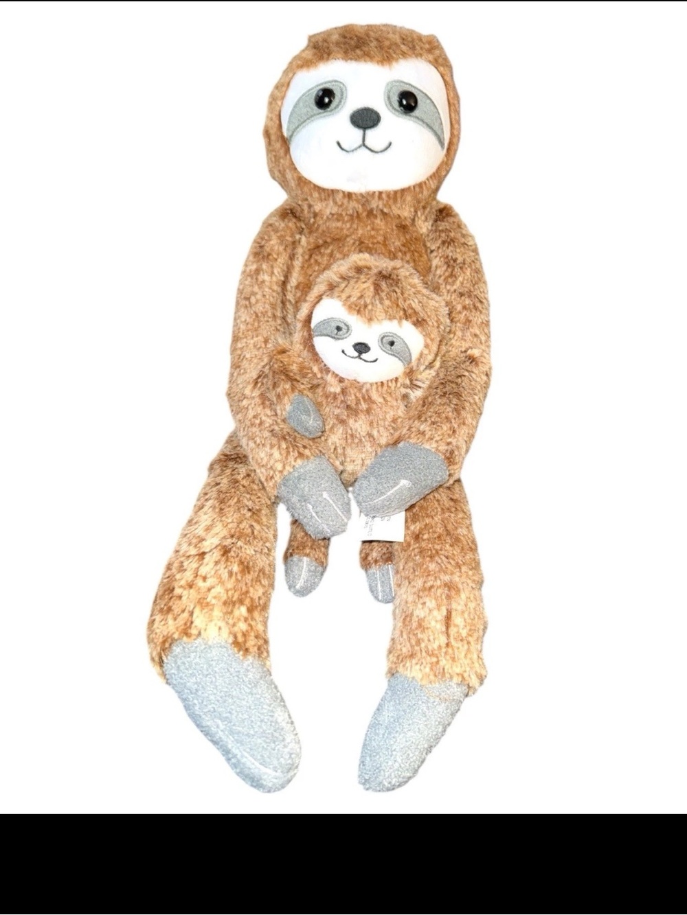 Target Cloud Island Sloth Mama with Baby Sloth Rattle Plush Set